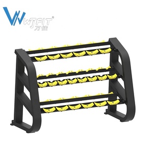 Commercial Dumbbell Rack 10 Pairs Free Weights Gym Equipment Fitness Dumbbell Set Gym Storage Rack Dumbbells Rack