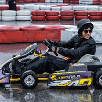 ESUVEHICLE Go-Kart Eléctrico Prime para Adultos, Uso Comercial en Interiores y Exteriores, Capacidad de Carga de 100 kg, Velocidad Máxima de 80 km/h, SUPEREGO-F1-SE