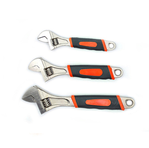 6 ''8'' 10 ''12'' 8-17mm 6inch 8 inch 200mm cao su grip mỏng lớn mở có thể điều chỉnh cờ lê thép cờ lê - Product Image 6