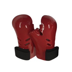 Customizable Logo High Quality protection Martial Arts Itf Wtf Taekwondo Dipped Hand Gloves - Product Image 3