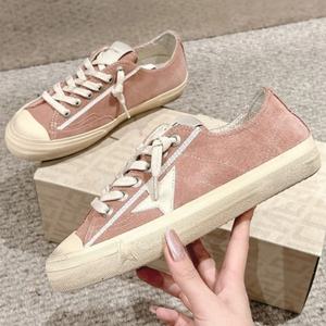 Lucky Designer Baskets de haute qualité en cuir véritable pour homme, confortables, style Board Stars, effet vieilli - Product Image 3