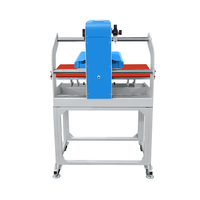 Presse à chaud automatique pour vêtements et T-shirts, avec double écran LCD, pneumatique, 40x60cm, couleur, OEM, pour sublimation, imprimante à plat