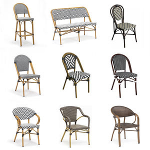 Silla <span class=keywords><strong>de</strong></span> ratán <span class=keywords><strong>de</strong></span> París, silla <span class=keywords><strong>de</strong></span> jardín <span class=keywords><strong>de</strong></span> bambú para comedor, <span class=keywords><strong>precio</strong></span> al por mayor, sillas <span class=keywords><strong>de</strong></span> patio para restaurante <span class=keywords><strong>de</strong></span> café francés al aire libre - Product Image 1