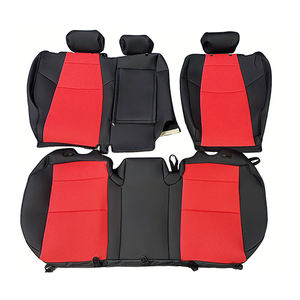 Housse de siège de voiture sur mesure en cuir véritable de haute qualité pour Toyota RAV4, respirante, imperméable et avec ventilation - Product Image 2