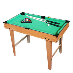 China Fabriek 90Cm Fold Up 8 Ballen Biliard Britse Multi Game Pooltafel Snooker