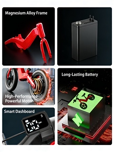 จักรยานทรงตัวไฟฟ้าสำหรับเด็ก พร้อมแฟริ่งเต็มคัน รถเด็กและจักรยานไฟฟ้าขนาดใหญ่ สำหรับการขับขี่อย่างมีสไตล์ - Product Image 5