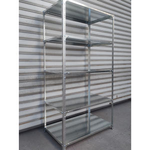 De Almacenamiento De Estanterias Y <span class=keywords><strong>Estanteria</strong></span> Vintage Metalica Equipo De Almacenamiento De Carga Estantes Y Unidades Estante De Acero Angular - Product Image 5