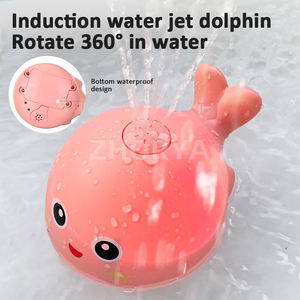 Zhorya tout-petits douche électrique flottant <span class=keywords><strong>bain</strong></span> jouet automatique <span class=keywords><strong>baleine</strong></span> arroseur pulvérisation eau bébé <span class=keywords><strong>bain</strong></span> jouet avec musique légère - Product Image 3