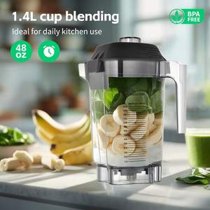 Gobelet-mixeur en plastique PC de 48 oz pour smoothie, pot, jarre pour la remplacement de la pièce <span class=keywords><strong>Vita</strong></span> <span class=keywords><strong>mix</strong></span> pour les mixeurs - Product Image 6