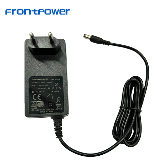 36W Wall Plug Power Adapter 9V4A 12V3A 15V2A Single Charger Supply With UL/CE/UKCA/SAA/BIS/KC/PSE/CCC for Printer/Sound System