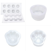 PAWS DIY Silikon form für Kuchen Dekorieren DIY Werkzeuge für Epoxidharz Handwerk Fondant Kuchen Squishy Formen Pralinen