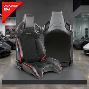 Siège sport en cuir PU Raptor / PU personnalisé OEM de qualité supérieure pour toutes les marques de voitures, modèle SSCUS RAP924-ALC/PU - Product Image 1