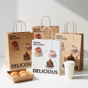 Wholesale Small Mini Paper Gift Bags With Handles for <b>Wedding</b> Party Favor Packaging Customizable - Product Image 3
