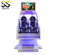 Venta caliente 360 grados 9D VR simulador de vuelo giratorio al aire libre VR cine simulador juegos que funcionan con monedas a precio de fábrica