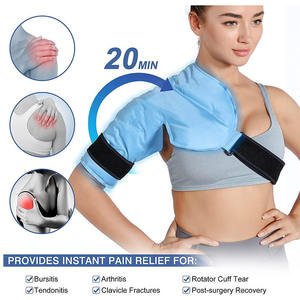 Best Verkopende Producten 2025 Warme En Koude Schouder Comprimeren Herbruikbare Schouder Ijspak Wrap Met Riem - Product Image 4