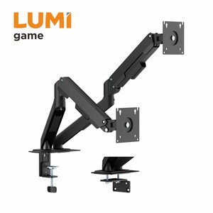 <span class=keywords><strong>Support</strong></span> de moniteur double en acier LDT113-C024E, <span class=keywords><strong>support</strong></span> de montage pour <span class=keywords><strong>PC</strong></span>, 17 à 32 <span class=keywords><strong>pouces</strong></span>, <span class=keywords><strong>support</strong></span> VESA réglable pour deux écrans, noir et blanc - Product Image 1