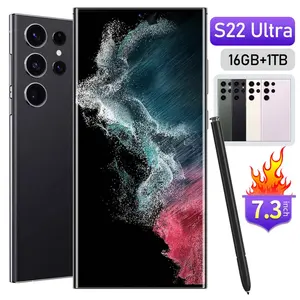 Livraison gratuite Chine S22 Ultra Téléphones Mobile Android Smartphone 3g & 4g Téléphones cellulaires 3g 4g 5g Smartphones