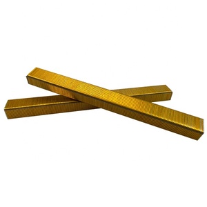 Clou personnalisé Q195 fer 10F série U Type attaches fil <span class=keywords><strong>galvanisé</strong></span> clou décoration agrafes pour meubles - Product Image 4