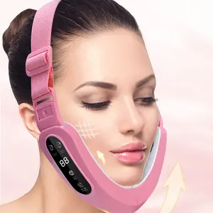 Chin V Line Up Lift Belt Double Chin Remover Skin Tightening Photon Therapy Face Slimming Facial Lifting Device