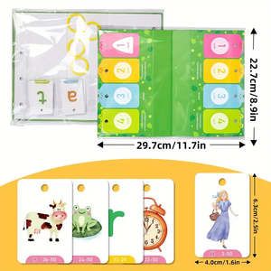 Calendario di apprendimento con giochi interattivi per Homeschool in classe numeri flashcard educativi personalizzati fonetici parole di <span class=keywords><strong>vista</strong></span> - Product Image 2