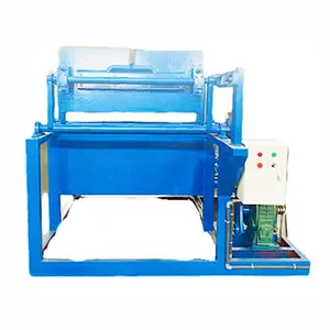 New Automatic Small Egg Tray Making Machine Occupies An Area Of Small Less Wearing Parts