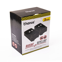 Débarrassez-vous des souris dans la voiture avec des ultrasons et des lampes de poche à LED répulsif contre les rongeurs à ultrasons pour véhicule 12V24V