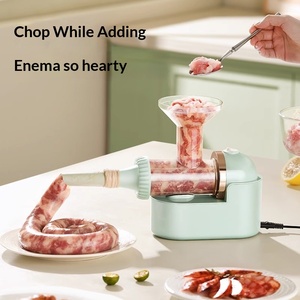 Nueva Embutidora de Salchichas Eléctrica y Manual, Herramienta para Rellenar Salchichas de Uso Doméstico, Procesador de Alimentos Multifuncional Pequeño - Product Image 4