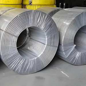 Alambre con núcleo de silicio de calcio, alambre con núcleo CaSi para tratamiento de calcio de acero fundido, desulfuración y purificación - Product Image 2