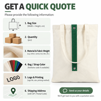 Sac fourre-tout en toile de coton avec logo personnalisé, sac de courses réutilisable avec soufflet de fond, sac cadeau promotionnel