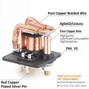 Auto-Relais <span class=keywords><strong>12V</strong></span> 24V 100A 200A Hochleistungs-Starter-LKW-Kfz-Relais - Product Image 5
