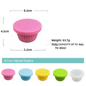 Contenedor de almacenamiento de aperitivos reutilizable hecho de material de silicona, diseñado para almacenar alimentos sellados. - Product Image 4