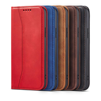 Funda de Cuero Tipo Cartera de Lujo para iPhone 18 17 16 15 14 Pro Max 14 Plus 13 Pro 13 Pro Max, Funda de Cuero para Samsung Serie S26