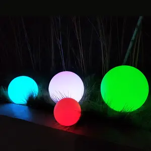 Luzes para jardim, bola solar, lâmpada de pedra, para áreas externas, plástico, led, brilhante, esfera iluminada, led, flutuante