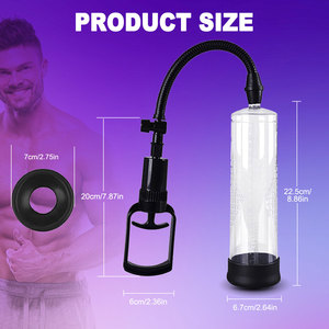 مضخة سيليكون مساعدة على زيادة سماكة القضيب ABS لفترة أطول مساعدة على العجز الجنسي للرجال - Product Image 2