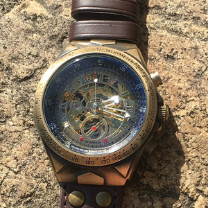 SHENHUA 9869 di lusso <span class=keywords><strong>automatico</strong></span> meccanico da uomo <span class=keywords><strong>orologio</strong></span> da polso in <span class=keywords><strong>pelle</strong></span> Aanlog Display moda Casual Business Watch per gli uomini riloj - Product Image 6