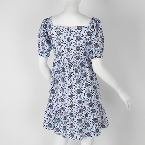 Yindian OEM impresión floral vestido bonito y elegante Oficina casuales de las mujeres vestidos de verano - Product Image 2