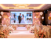Layar LED TOPvision Indoor Full-color Video Wall Garansi 2 Tahun Resolusi 4K Dukungan HDR10 Terlihat di Bawah Sinar Matahari Kecerahan Tinggi