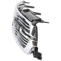 Front Original Grille for 2019-2024 Dodge Ram 1500 Full Chrome+Glossy Black Grille