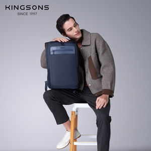 Kingsons Business Backpack 20-35L Waterproof Ultralight Laptop <b>Bag</b> For Men Travel <b>Work</b> - Product Image 3