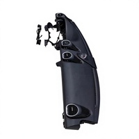 Ensemble de ventilation de tableau de bord style 718 pour Porsche 981 Boxster Cayman – Pièces intérieures pour sortie d'air du tableau de bord