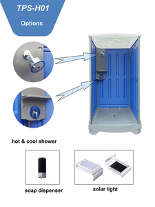 Inodoro Químico Portátil de Plástico HDPE, Cabina de <span class=keywords><strong>Baño</strong></span> Móvil, Venta al por Mayor, Económico para Obras de Construcción, Campamentos, Festivales, OEM - Product Image 5