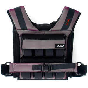 <span class=keywords><strong>Gilet</strong></span> <span class=keywords><strong>lesté</strong></span> noir en gros de haute qualité, personnalisable et réglable pour l'entraînement des hommes, <span class=keywords><strong>10kg</strong></span> 12kg 16kg 20kg 30kg - Product Image 4
