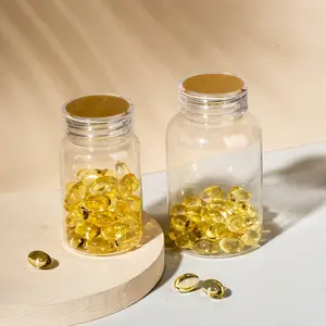 100ml Sản phẩm nhựa dễ thương <span class=keywords><strong>Pill</strong></span> Chai Y học mini rỗng phân hủy sinh học Capsule chai bao bì cho thuốc - Product Image 2