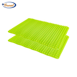 2023 Top Seller Non-stick 16*11inch BBQ Pyramid <b>Silicone</b> <b>Baking</b> Mat Microwave Oven <b>Baking</b> Pizza <b>Silicone</b> <b>Baking</b> Mat - Product Image 5