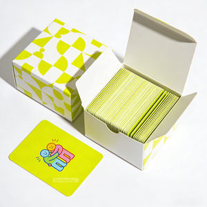 Muestra Gratuita de Naipes con Impresión Personalizada, Diseño de Patrones, Juego de Tarjetas de Afirmación con Logotipo - Product Image 3