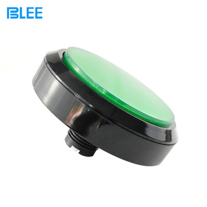 Botón Pulsador Redondo de Plástico Iluminado Blee de 10 cm con Microinterruptor, Botón Grande, Accesorios para Consola de Juegos - Product Image 4