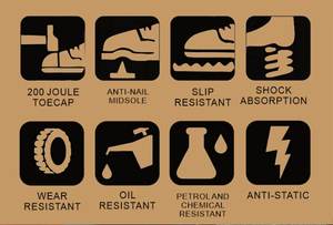 Оптовые современные зеленые осенние унисекс рабочие защитные ботинки средней высоты, водонепроницаемые, со стальным носком, из замши и кожи, от производителя - Product Image 6