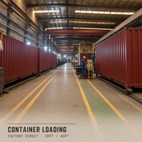 Maison conteneur préfabriquée à assemblage rapide, fabriquée en Chine, installation facile, unité modulaire à panneaux sandwich pour chantier de construction