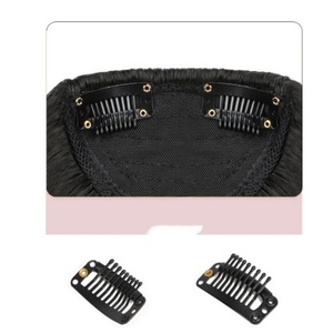 Perruque <span class=keywords><strong>Frange</strong></span> pour Femmes Invisible Cheveux Epais <span class=keywords><strong>Frange</strong></span> avec Clips Perruque Patches Extensions de Cheveux de Remplacement Sourcils Postiche - Product Image 4