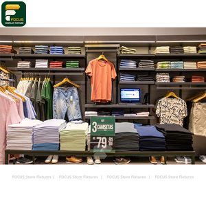 ชั้นวางเสื้อผ้าพร้อมโครงโลหะสำหรับร้านค้าปลีกเสื้อผ้า - Product Image 6